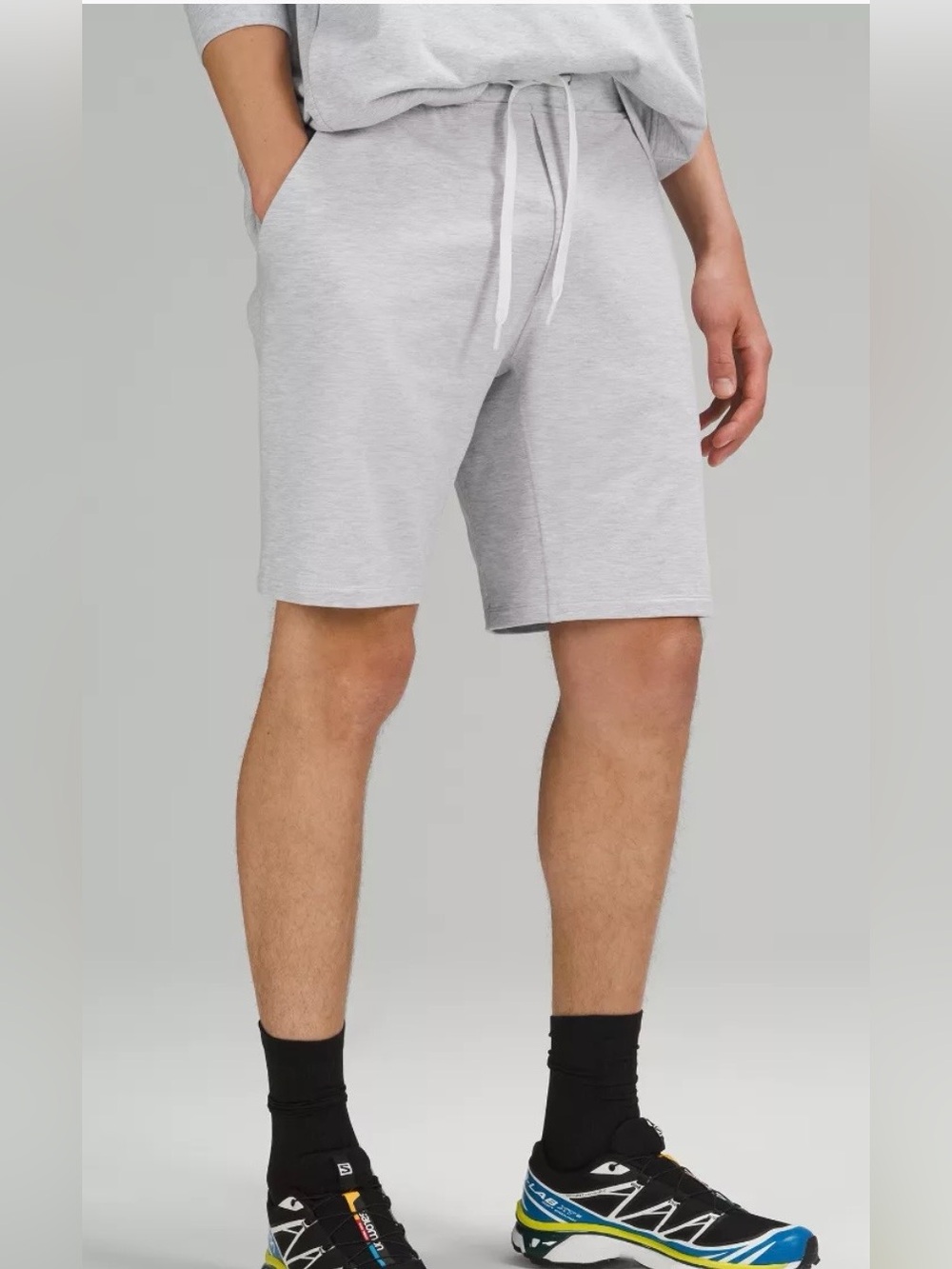 Lululemon City Sweat Short 9" - Light Gray
